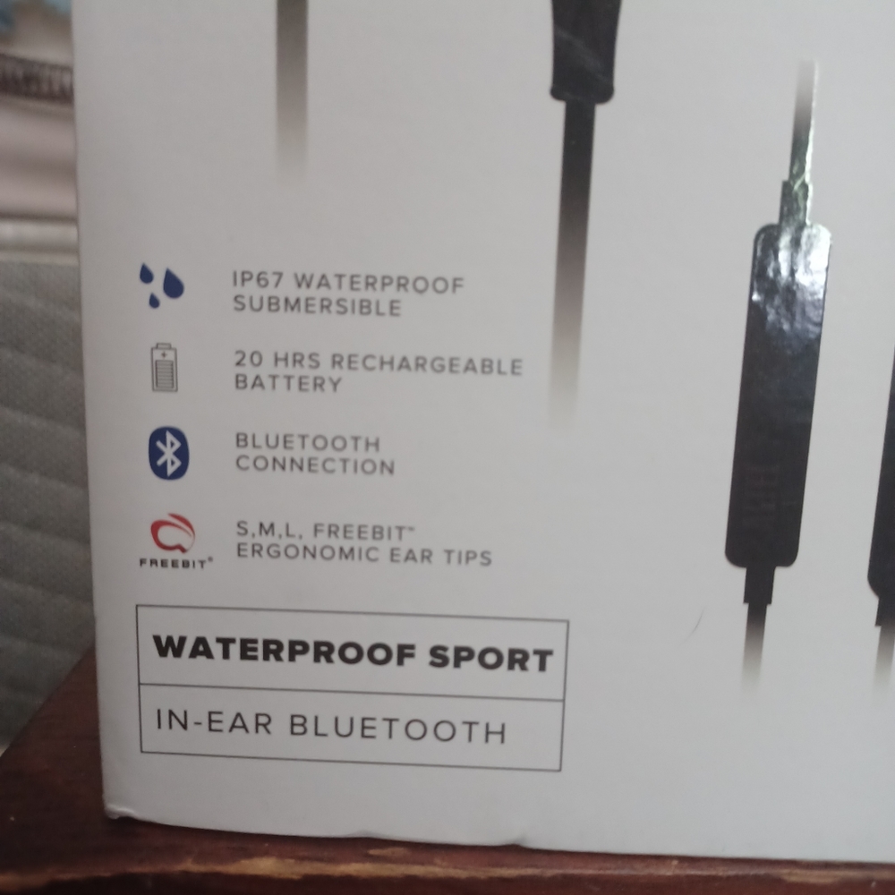 Altec lansing waterproof sport bluetooth in ear  headphones